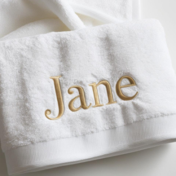 SERVIETTE BLANCHE