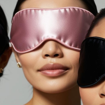 Masque de nuit Satiné Rose