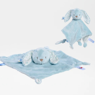 Doudou Lapin Bleu