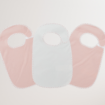 Lot De 3 Bavoirs