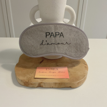 Masque de nuit "Papa d'amour"