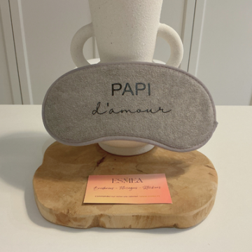 Masque de nuit "Papi d'amour"