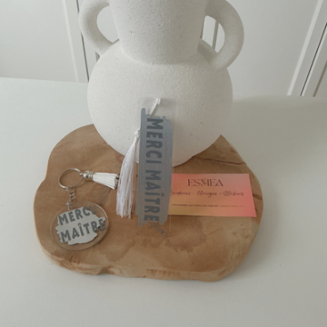 Porte-clé & Marque Page Maître