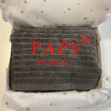 Serviette Papy d'amour